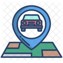 Real Time Vehicle Trackers Icon